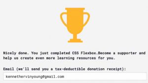 Blog_#Blog #100DaysOfCode Day 6 Award CSS Flexbox Trophy